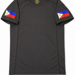 Philippines Flag Compression Tee - Black