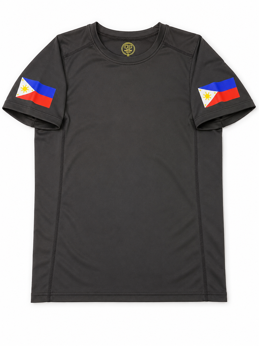 Philippines Flag Compression Tee - Black