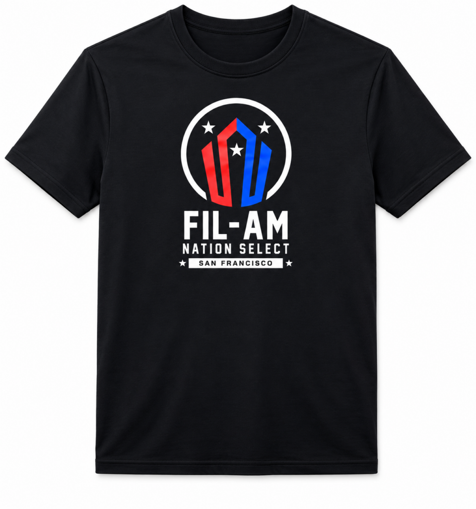 Fil-Am Nation Select SF Soft Black Tee