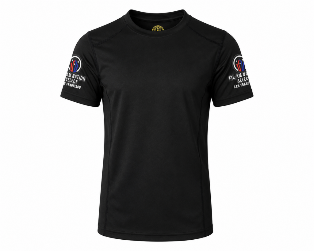 Fil-Am Nation Select SF Black Compression Tee