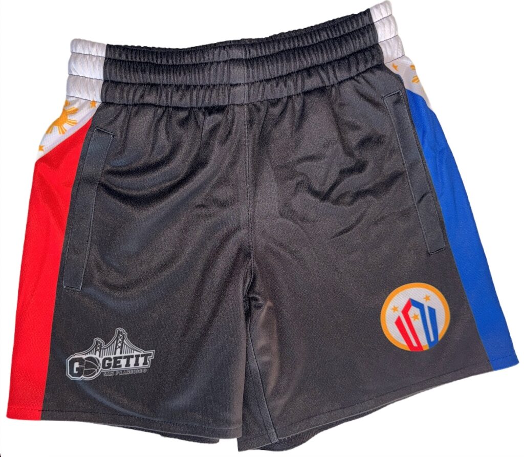Fil-Am Nation Select SF Black Shorts