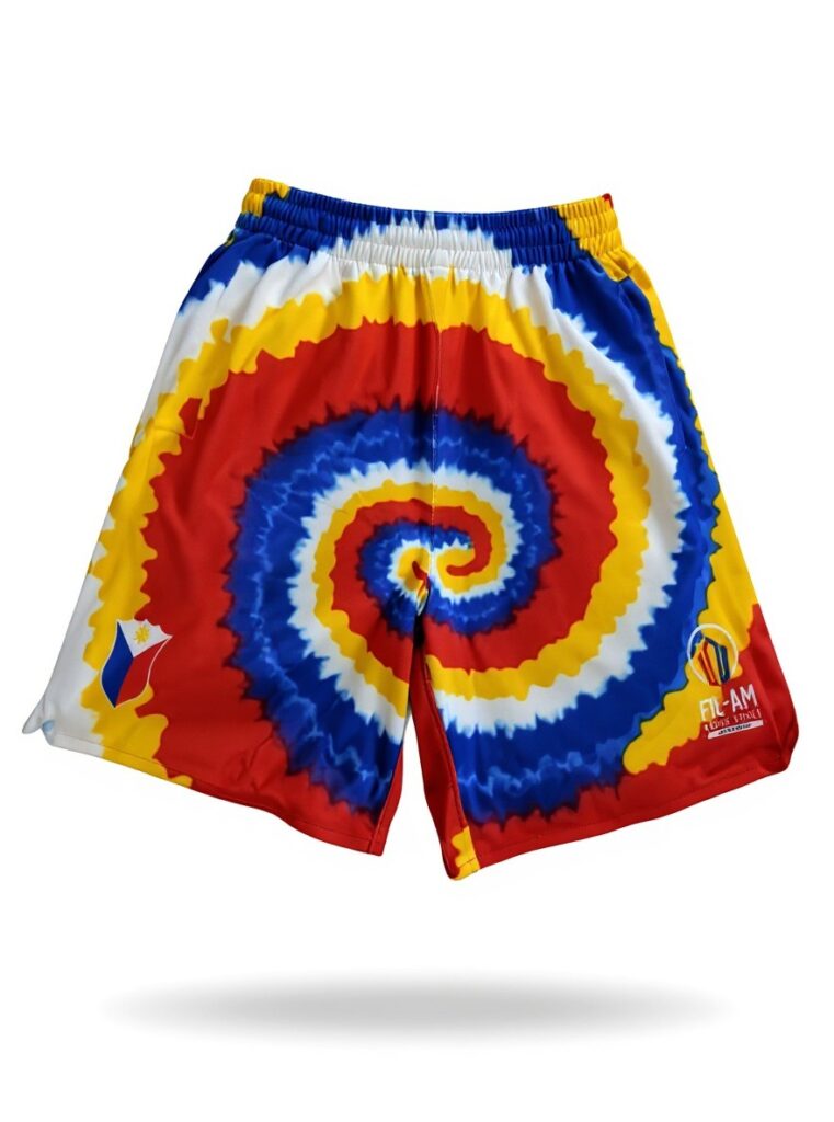 Fil-Am Nation Select SF Tie Dye Shorts