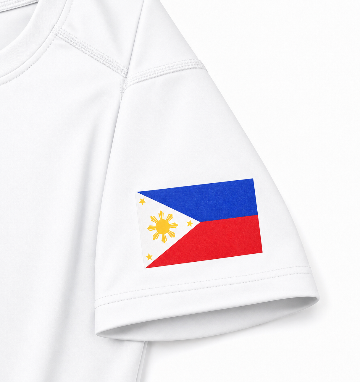 Philippines Flag Compression Tee - White - Image 2