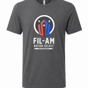 Fil-Am Nation Select SF Soft Gray Tee