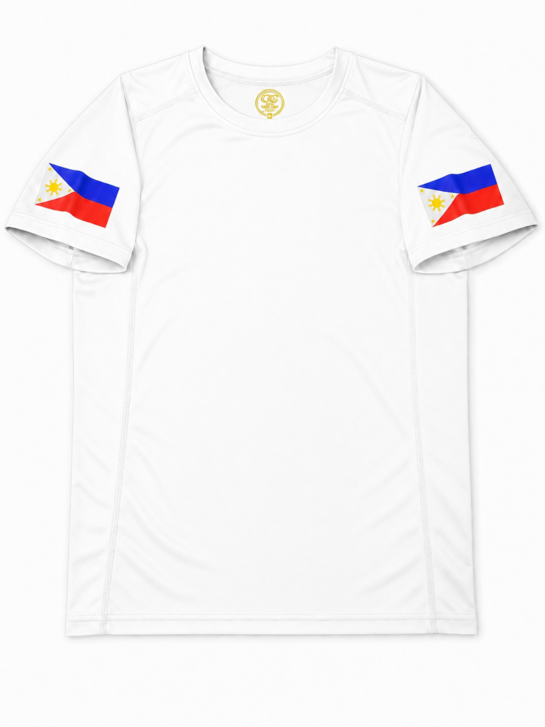 Philippines Flag Compression Tee - White